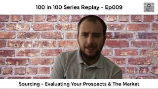 HBTV 100 Ep009 - Evaluating your prospects and the market