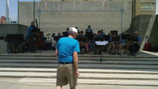 20180613 Springfield Community Jazz Ensemble (aka Holden's Herd) at Founders Park