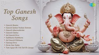 Top Ganesh Songs | Ganesh Chalisa | Jai Ganesh Deva | Sukhkarta Dukhharta | Jai Ganesh Pahimam