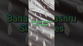 BANARASI MASHRU SILK SAREES/FESTIVE SEASON/WEDDING COLLECTIONS/SILK SAREE/SOFT FABRIC#shortvideo