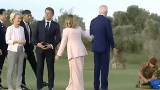 Joe Biden complètement perdu au sommet du G7