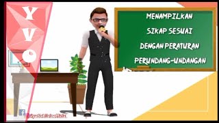 MATERI PEMBELAJARAN PPKN BAB III. MENAMPILKAN SIKAP SESUAI PERATURAN PERUNDNAG UNDANGAN