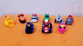 Unboxing and Review of 9pcs Rescue Dog Toy Vehicle Dog Paw Patrol Action Figure Ryder's Child Kids