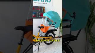 La Cargo Bike IO in Bicy con protezione dalla pioggia: sicurezza e comfort in ogni condizione