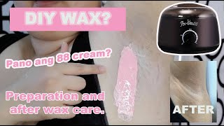 DIY UNDERARM WAXING + PROPER CARE