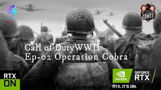 Call of Duty WWII Walkthrough  Ep-02 Operation Cobra Gameplay