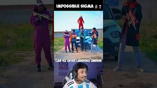 Impossible Sigma 🗿🍷 #shorts Amit FF Comedy l Swasti Reacts 😅😅