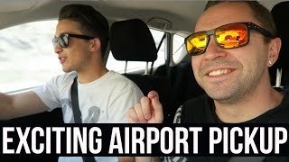 VLOG 43 - EXCITING AIRPORT PICKUP!