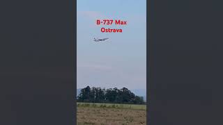 B 737 Max ostrava airport cz