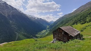 E5-Alpenüberquerung Oberstdorf - Bozen Tag 5 - Braunschweiger Hütte nach Zwieselstein