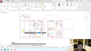 1 - Exemplo Iniciando o projeto Elétrico - Posicionando o quadro de distribuição