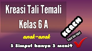 Kreasi Tali Temali, Tekhnik Kepramukaan||Okta dan Kesya