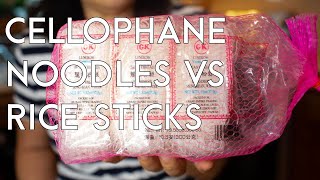 Vermicelli vs Rice Sticks vs Cellophane Noodles - What's the difference between these Asian noodles?