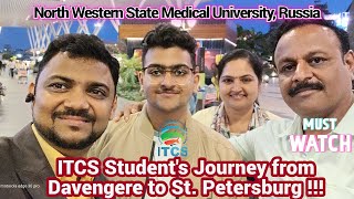 From ITCS  to Smart University NWSMU, St Petersburg: A Must-Watch Journey of Davangere Students 2023