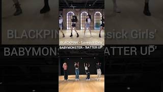 BABYMONSTER - Lovesick Girls & BLACKPINK - BATTER UP #babymonster #blackpink какое совпадение 👀👀🤷