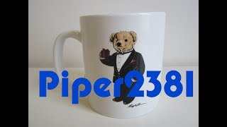 Ralph Lauren Polo Bear Coffee Mug