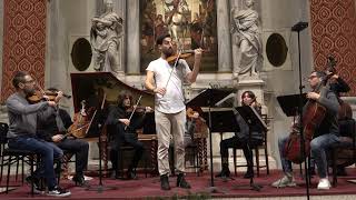 Vivaldi  violin concerto  (RV 242  in G major) G. Agazzi - Interpreti Veneziani (in rehearsal)