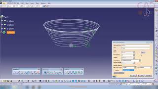 آموزش محیط Generative Shape Designدر کتیا - کدافزار