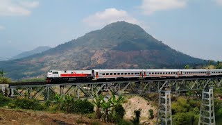 JEMBATAN CITIIS DENGAN BACKGROUN PEGUNUNGAN ‼️ Panorama Priangan Timur Gak Ada Habisnya ‼️