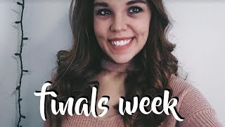 College Week In My Life | finals week