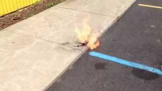 What happens when you puncture a LiPo battery