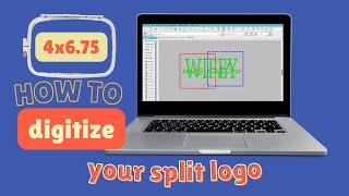 How to digitize a multi-hooping embroidery file!