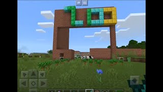 Minecraft Zoo Tour