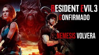 RESIDENT EVIL 3 REMAKE CONFIRMADO!! Detalles Y análisis... Nemesis Tiene Nariz!?