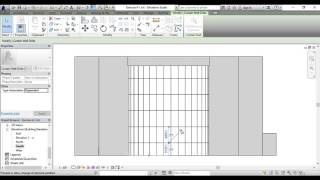 Curtain Walls in Revit Architecture Part Two In Arabic