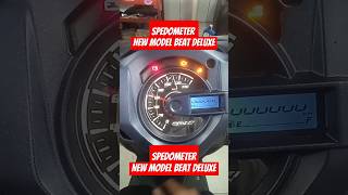 Spedometer new model beat deluxe#honda #oneheart #beat #matic #shorts #short #shortvideo #feed