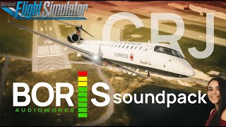 CRJ 900 | BORIS AUDIOWORKS SOUNDPACK | MSFS