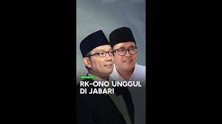 Persaingan Pilgub Jabar 2024 Memanas! Ridwan Kamil & Ono Surono Unggul di Survei SMRC!