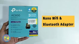 TP LINK Nano Wi Fi + Bluetooth Adapter | AC600 Wi Fi Dongle for PC