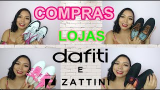 COMPRAS NOS SITES DAFITI E ZATTINI