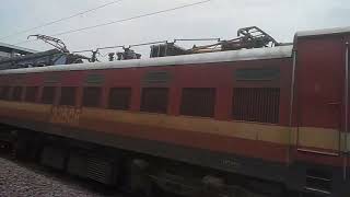 Hatia- Surat summer special skipping Bhilai Power House at MPS & wap4 showing its acceleration.#wap4