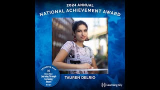 National Achievement Award Winner - Tauren D.