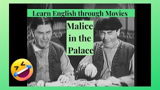 Learn English through Movies - Malice In The Palace - The Three Stooges