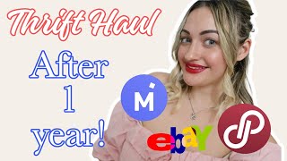 Thrift Haul to Resell On Poshmark! | Part-Time Reseller