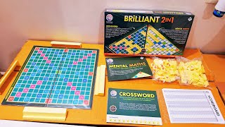 Unboxing and Review of Ratnas Brilliant 2in1 1972 Crossword and Mental Maths Double Challenge