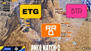 RRQ Vs ELG&BTR|RRQ UNDEFEATABLE|4V8 SITUATION|PMCO  Global Finals Match -2| RRQ Dominates the Arena