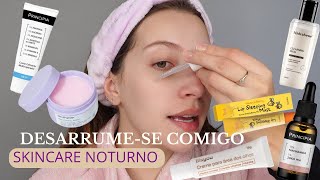 PASSO A PASSO PARA UMA PELE LINDA E BEM CUIDADA | Desarrume-se comigo + Skincare noturno ✨