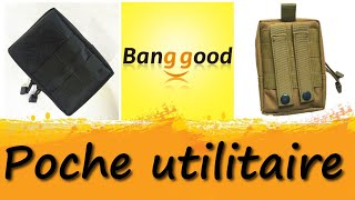 Présentation d'une pochette utilitaire, disponible sur Banggood.