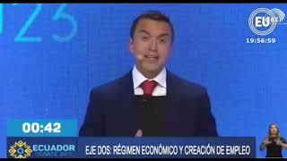 Noboa conocía del estiaje y sus afectaciones al servicio de energía eléctrica pero nunca hizo nada