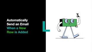 How to automatically send an email when a new row is added in Google Sheets