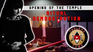 [Ritual Magick Demonstration] - Opening of the Temple