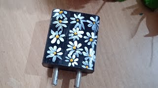 Painting on charger#viral #youtubeshorts #trending