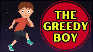 Listen English through stories🌟| The Greedy Boy Story 👦🏻 | English Listening Practice