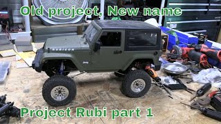 Old build new name. Project Rubi. J2 Skeleton chassis