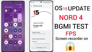 ONEPLUS NORD 4 / OXYGEN OS 15 BGMI TEST 🔥 120 Fps Aayega 🤔