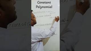 Constant Polynomial